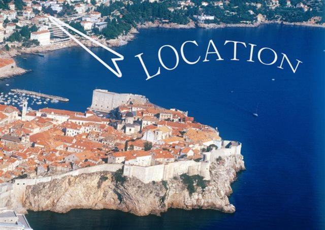 Sunset Over The Dubrovnik'S Old Town المظهر الخارجي الصورة
